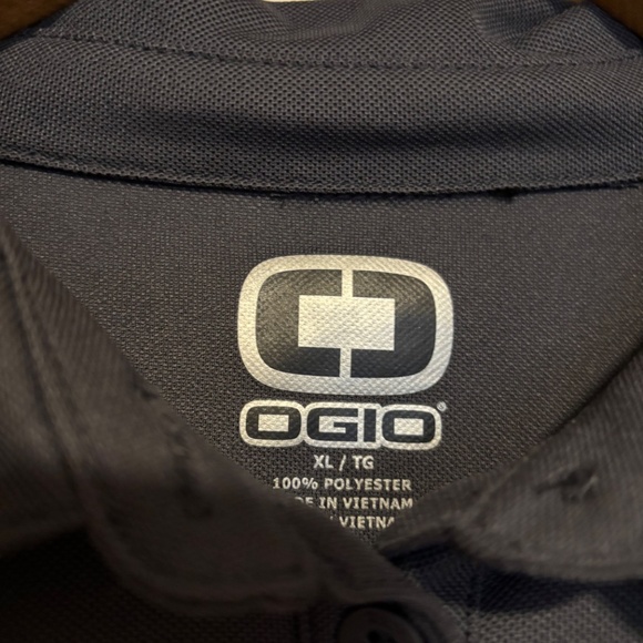 OGIO NEW Men's Charcoal Grey Golf Polo Short Sleeve XL Shirt - Picture 2 of 2